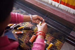 Traditional Dhaka Fabric from Nepal | Where in the World Apparel